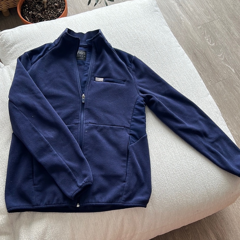 Figs navy blue jacket